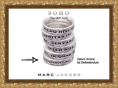 ������� ������ "Datum Amore. Ad Defendendum" by Marc Jacobs