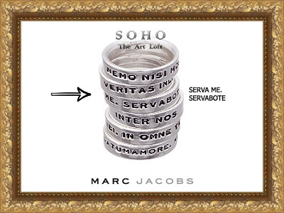 ������� ������ "Serva Me, Servabote" by Marc Jacobs