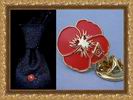 Мужская заколка для галстука (брошь) - талисман "Masonic G"